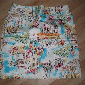 Printed Skirt